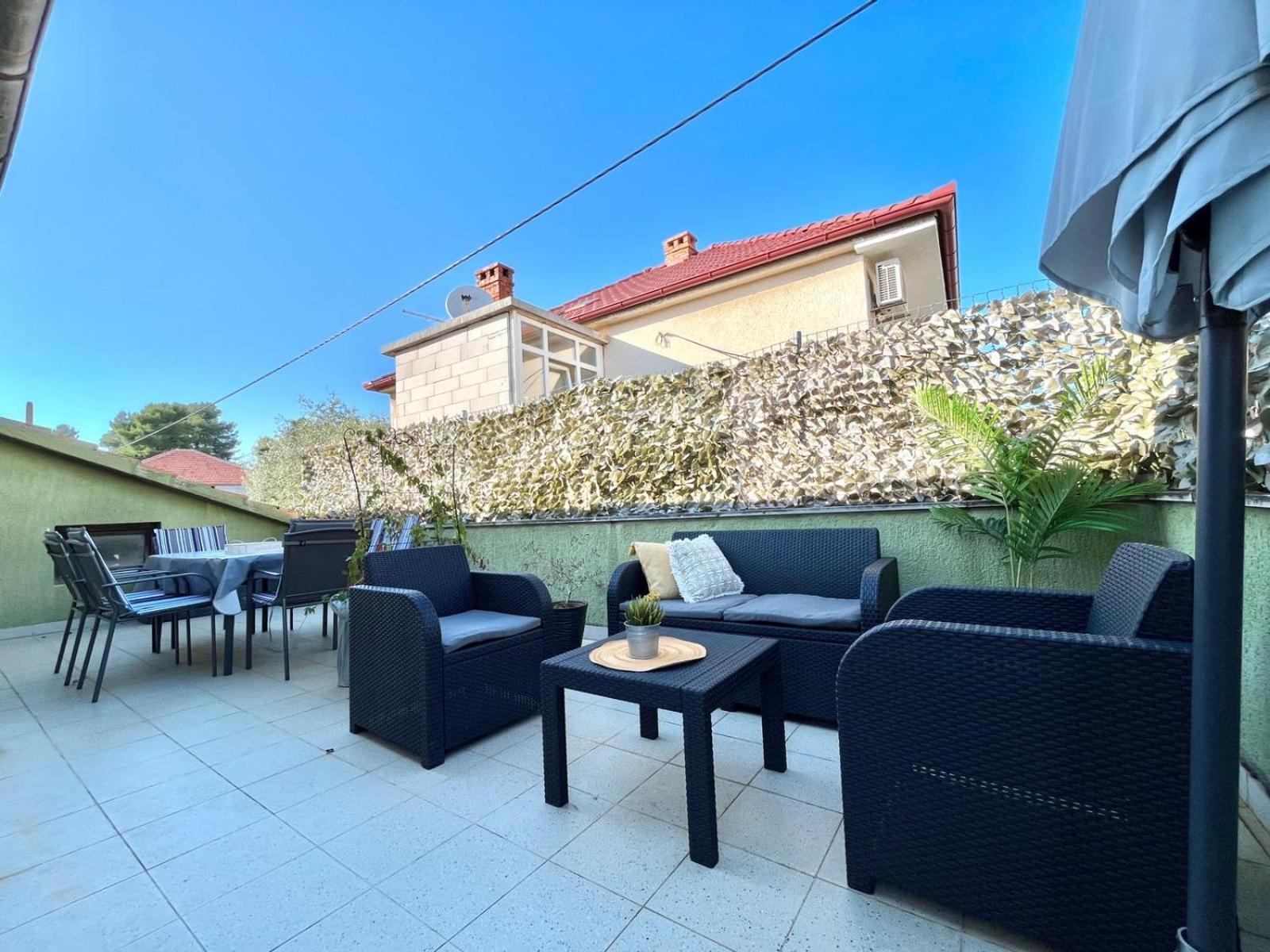 Modern Mediterranean Apartment Zadar Exterior photo